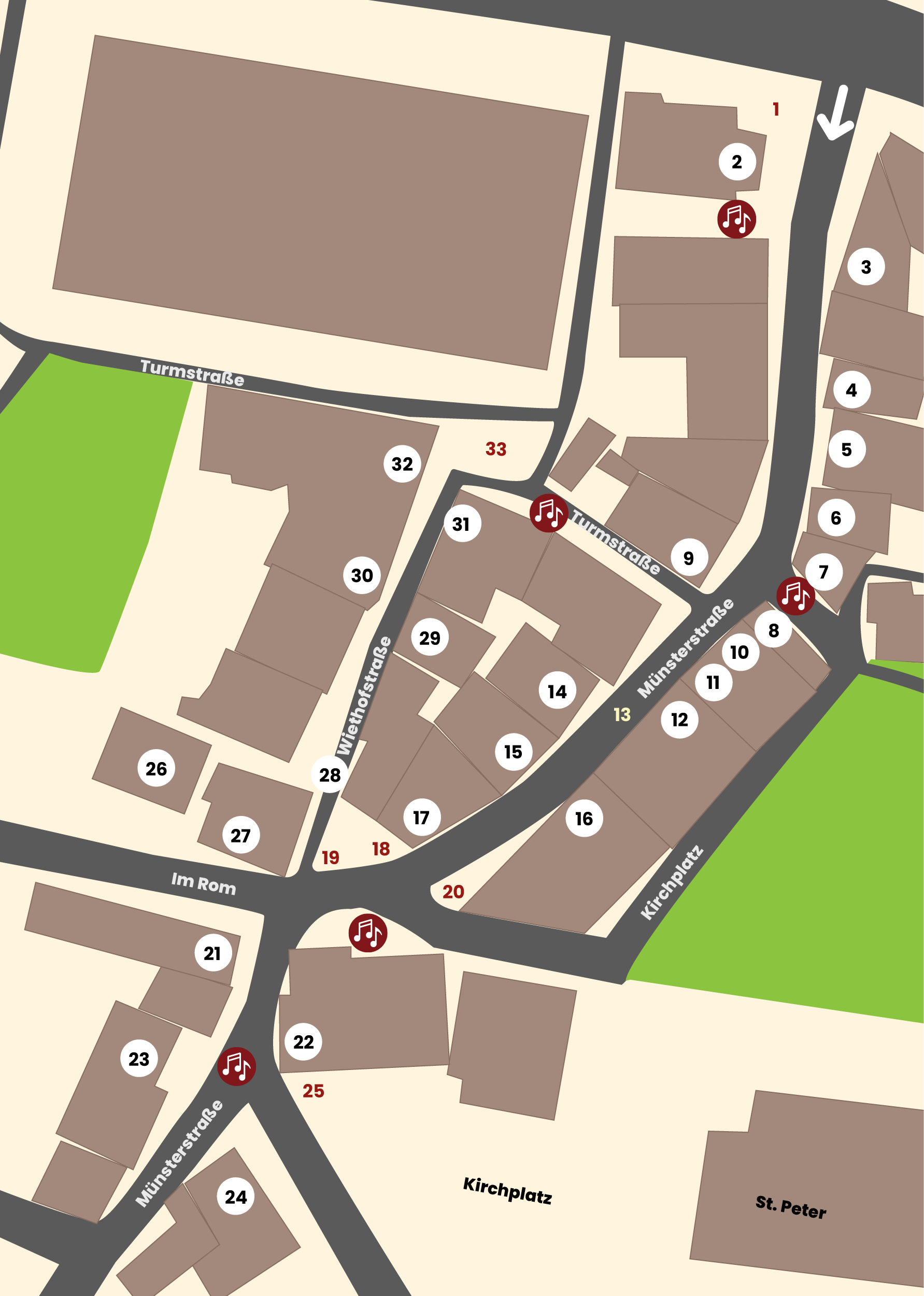 Standortkarte Weinfest Recklinghausen